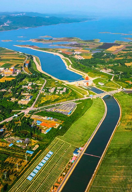 1-南水北调   中线工程“水龙头”——陶岔渠首枢纽  南水北调集团中线有限公司供图.jpg