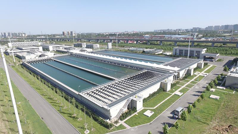 1-郑州2  南水北调配套水厂——刘湾水厂沉淀池鸟瞰图.jpg
